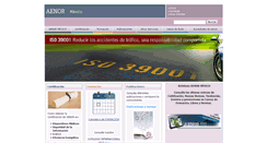 Desktop Screenshot of aenormexico.com